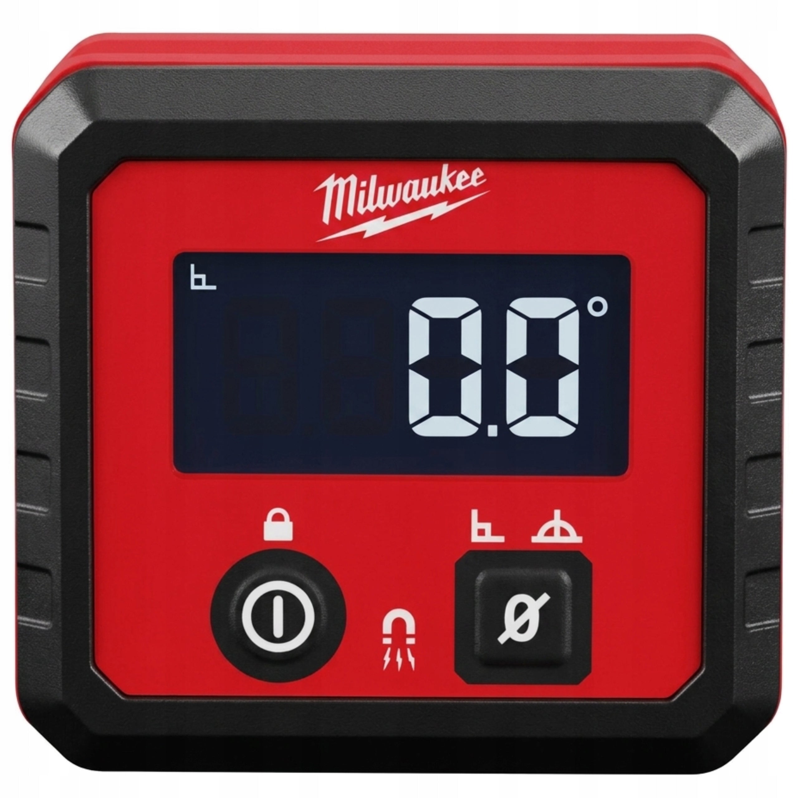 DIGITAL PROTRACTOR MILWAUKEE WITH MAGNET DISPLAY LCD FOR PIPES + BATTERIES