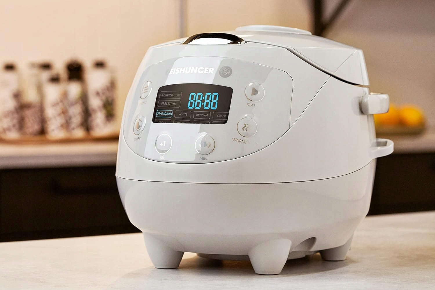 DIGITAL RICE COOKER MINI 0,6 L MULTICOOKER STEAMER WITH TIMER EAN (GTIN) 5903387320387