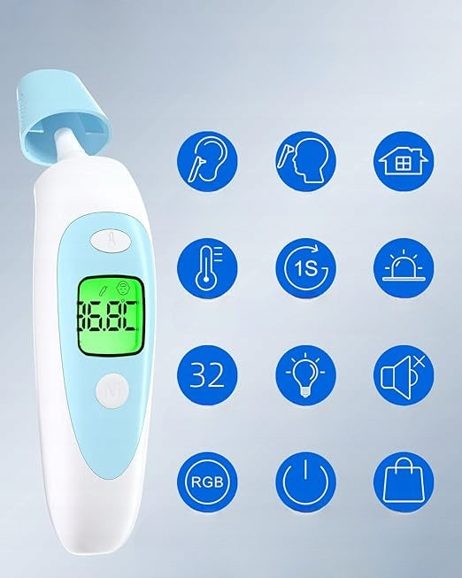 DIGITAL THERMOMETER NON-CONTACT EAR FRONTAL AILE MDI261 Packaging status original
