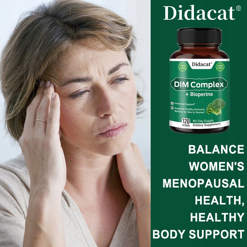 DIM Complex + BioPerine Supplement – Support for hormonal balance and health Packaging status original