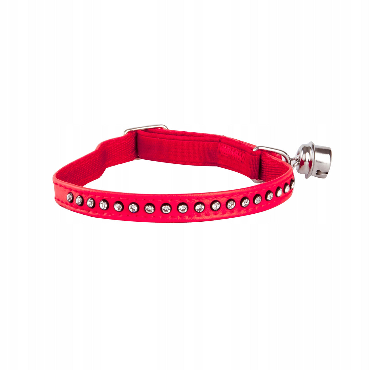 DINGO CAT COLLAR GLAMOUR 1,0x34 CM RED