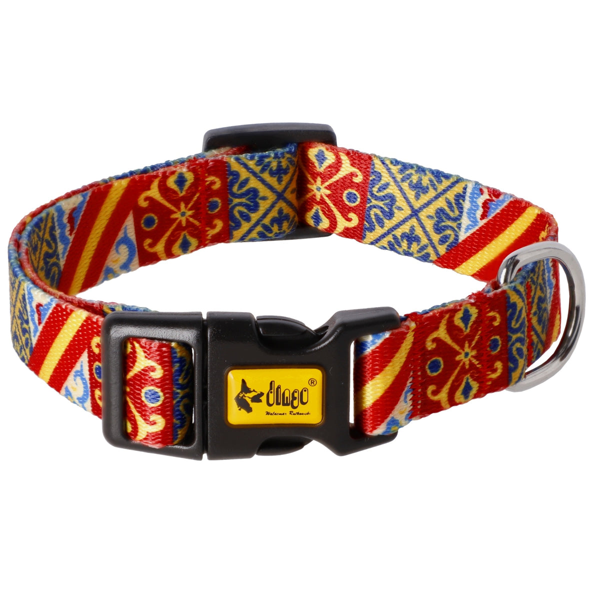 DINGO CITY SPAIN ADJUSTABLE DOG COLLAR, SIZE M; 2,0 × 45 cm