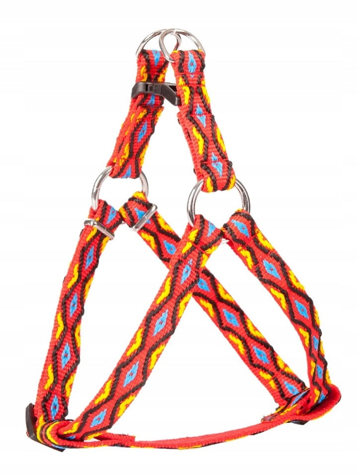 DINGO Fred Winnetou Harness - red Size. 60
