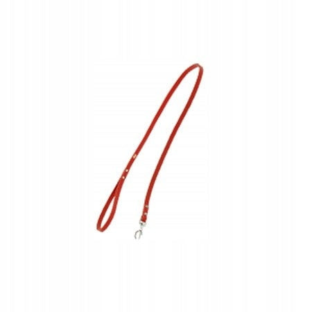 DINGO Leather lanyard (single riveted) 1,0/120cm - Red
