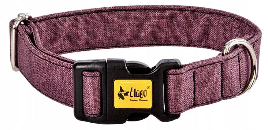 DINGO collar "Scandi" 3,0 x 60cm - purple
