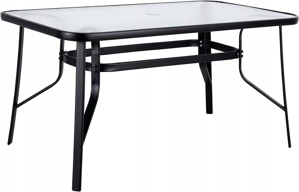 DINING ROOM FURNITURE SET 1xTABLE + 6xCHAIR KINDLY BLACK ZENJOY Set contents chair table