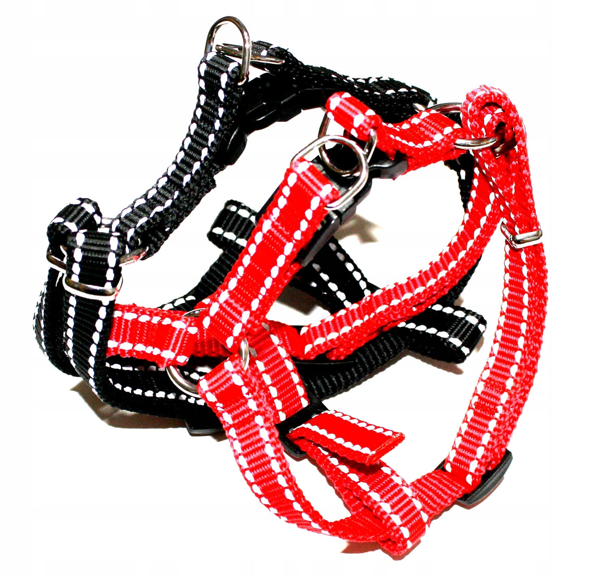 DINO DOG HARNESS ADJUSTABLE TAPE 20MM 40-60CM BLACK Manufacturer code 20460