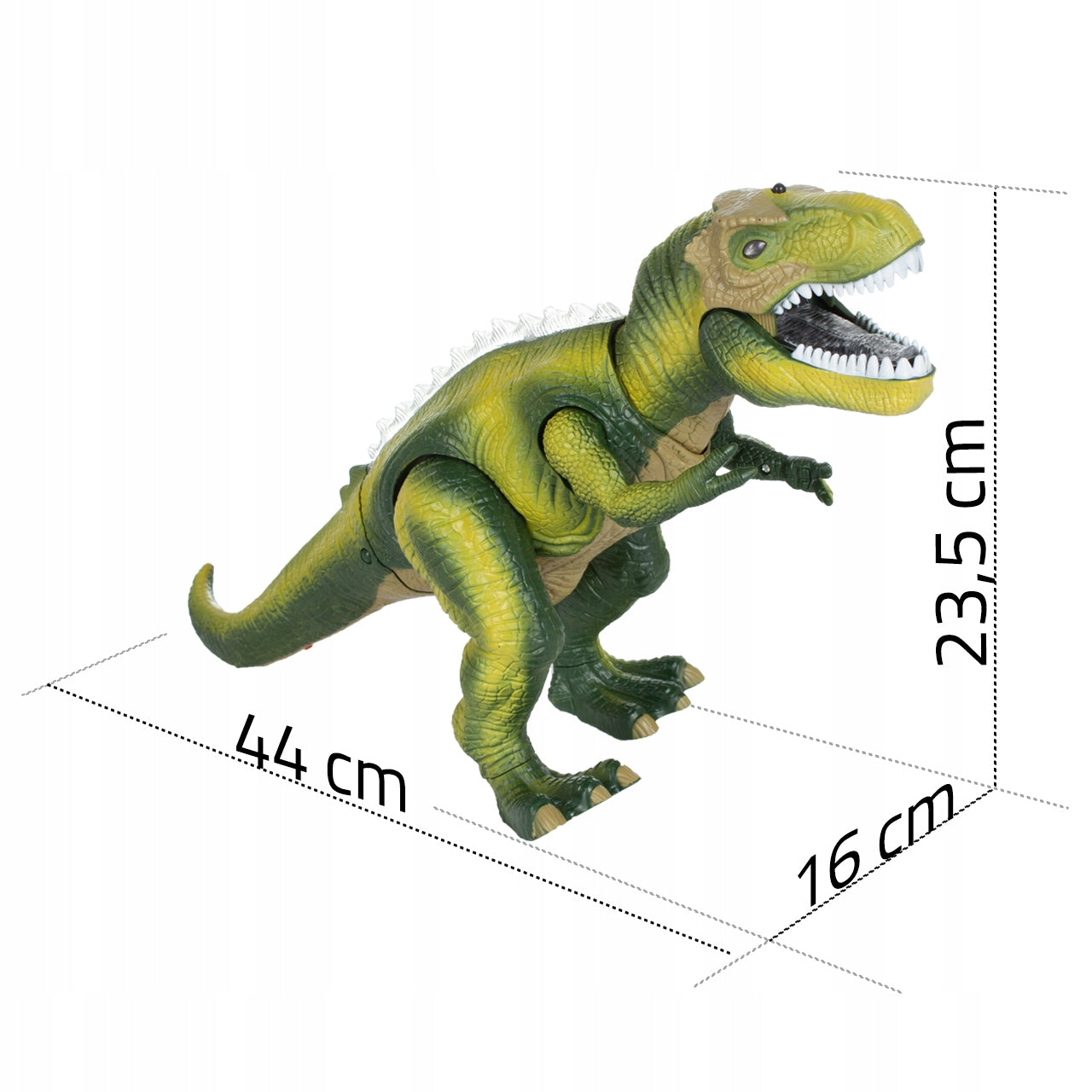 DINOSAUR MEGA HUGE INTERACTIVE T-REX REMOTE CONTROLLED WALKING ROARS XXL Packaging status original