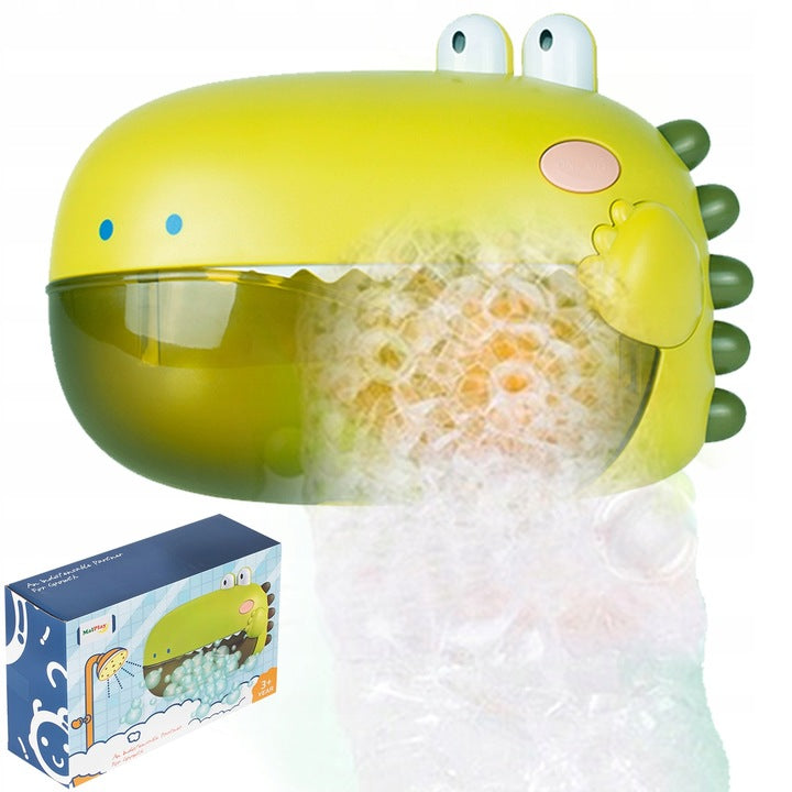 Seifenschaum-Badespielzeug Dinosaurier Lean Toys, grün 