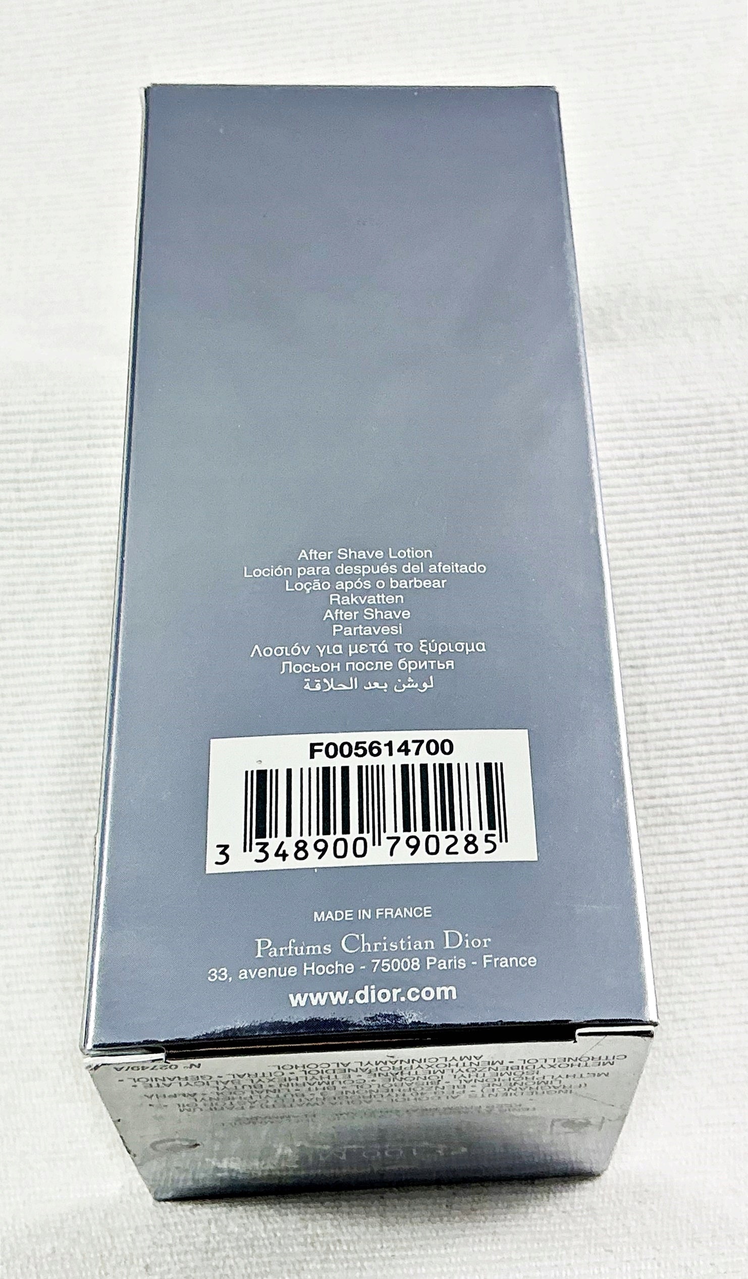 DIOR FAHRENHEIT 32 100 ML AFTER SHAVE WATER UNIQUE Brand Dior
