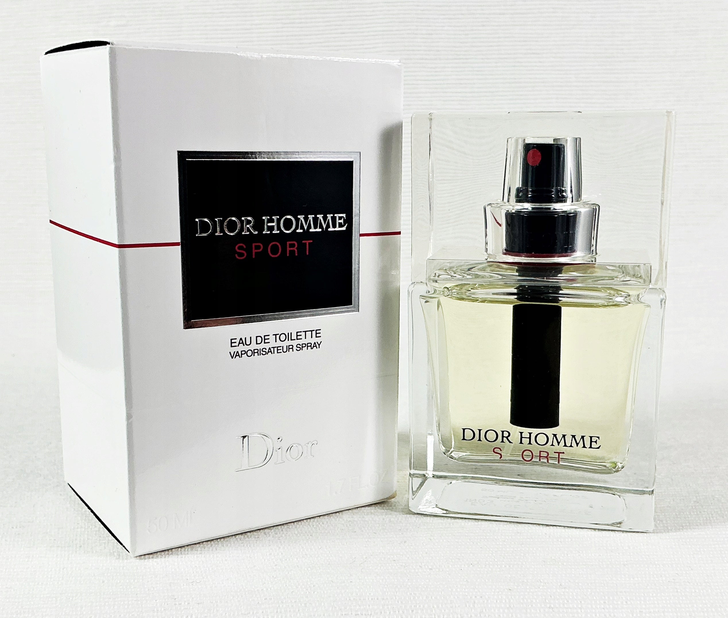 DIOR HOMME SPORT 50 ML EAU DE TOILETTE 2011 MEGA UNIQUE Packaging status original