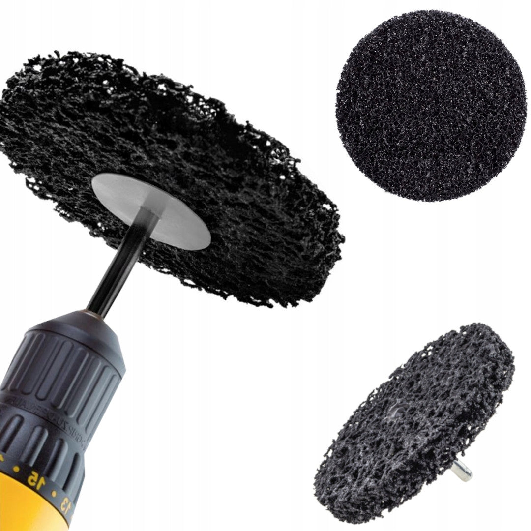 DISC RUST REMOVAL DISC WITH PIN SCREW HUBS WIRE BRUSH 100MM