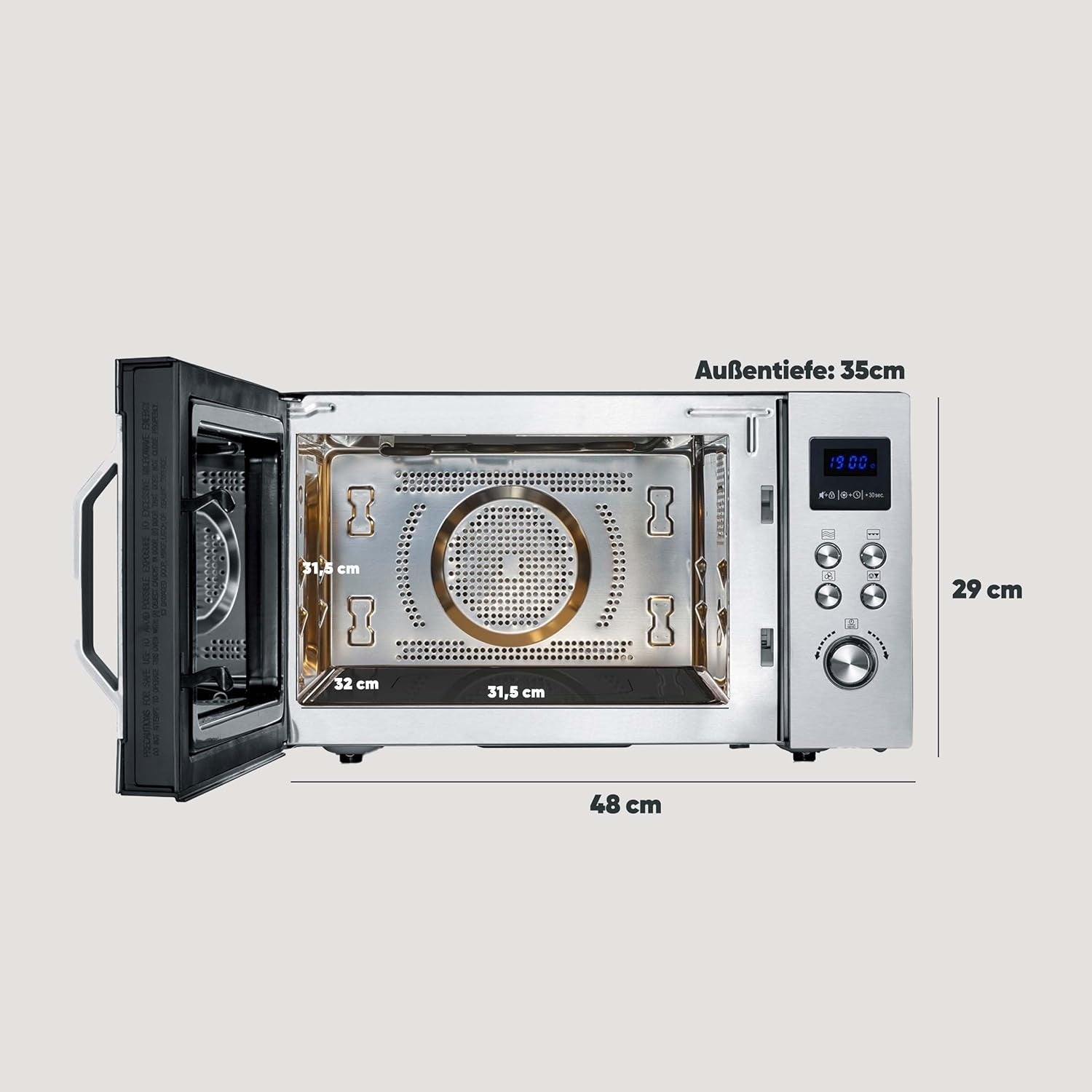 DISCLESS microwave oven Severin MW7777 GRILL 25L Manufacturer code 4008146041242