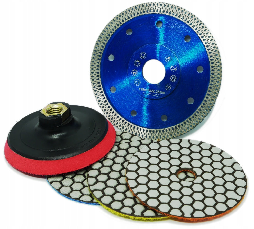 DISCS SET FOR CUTTING AND GRINDING SINTER STONEWARE Brand Verdekam