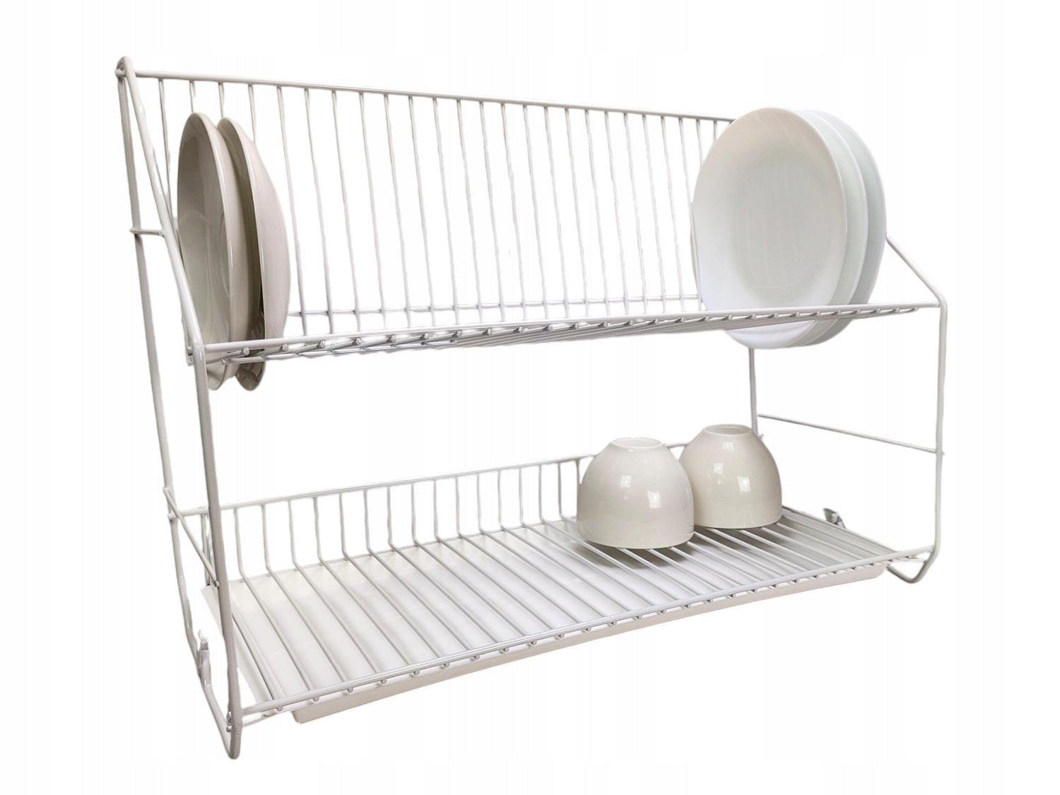 DISH DRAINER DRYER TWO-LEVEL WHITE DRYER WITH TRAY Manufacturer code 2481014