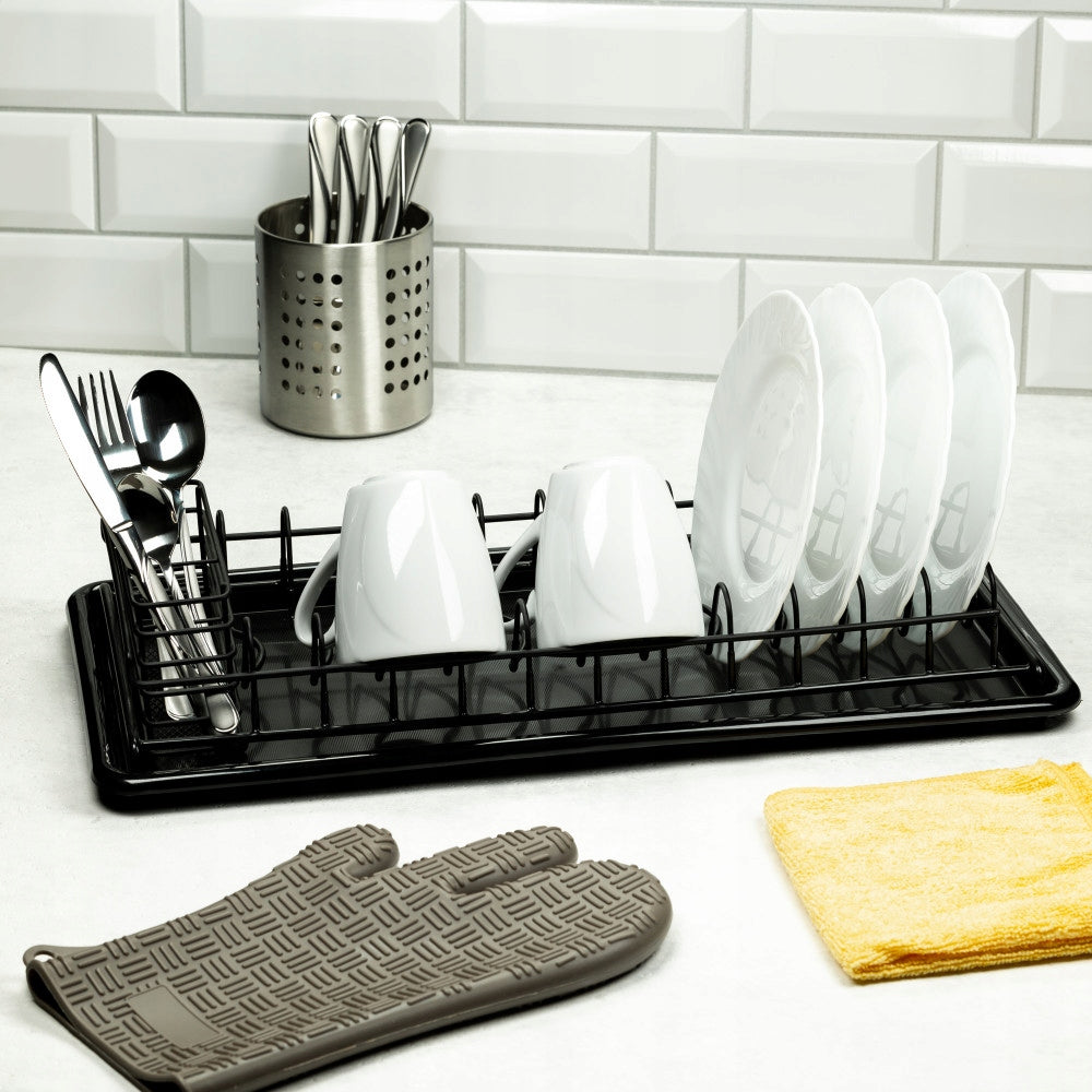 DISH DRYER 50 x 24cm BLACK KH-1479 Brand Kinghoff