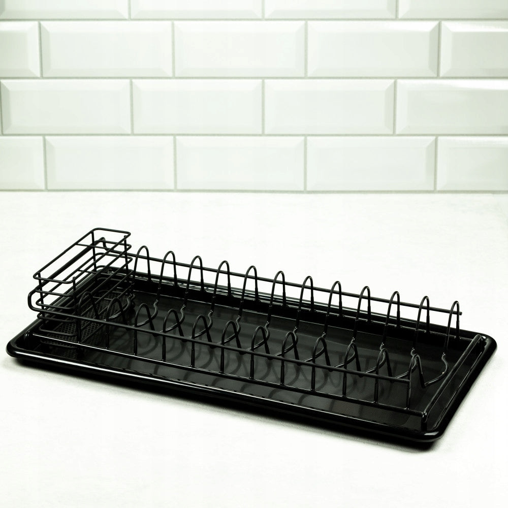 DISH DRYER 50 x 24cm BLACK KH-1479 Color black