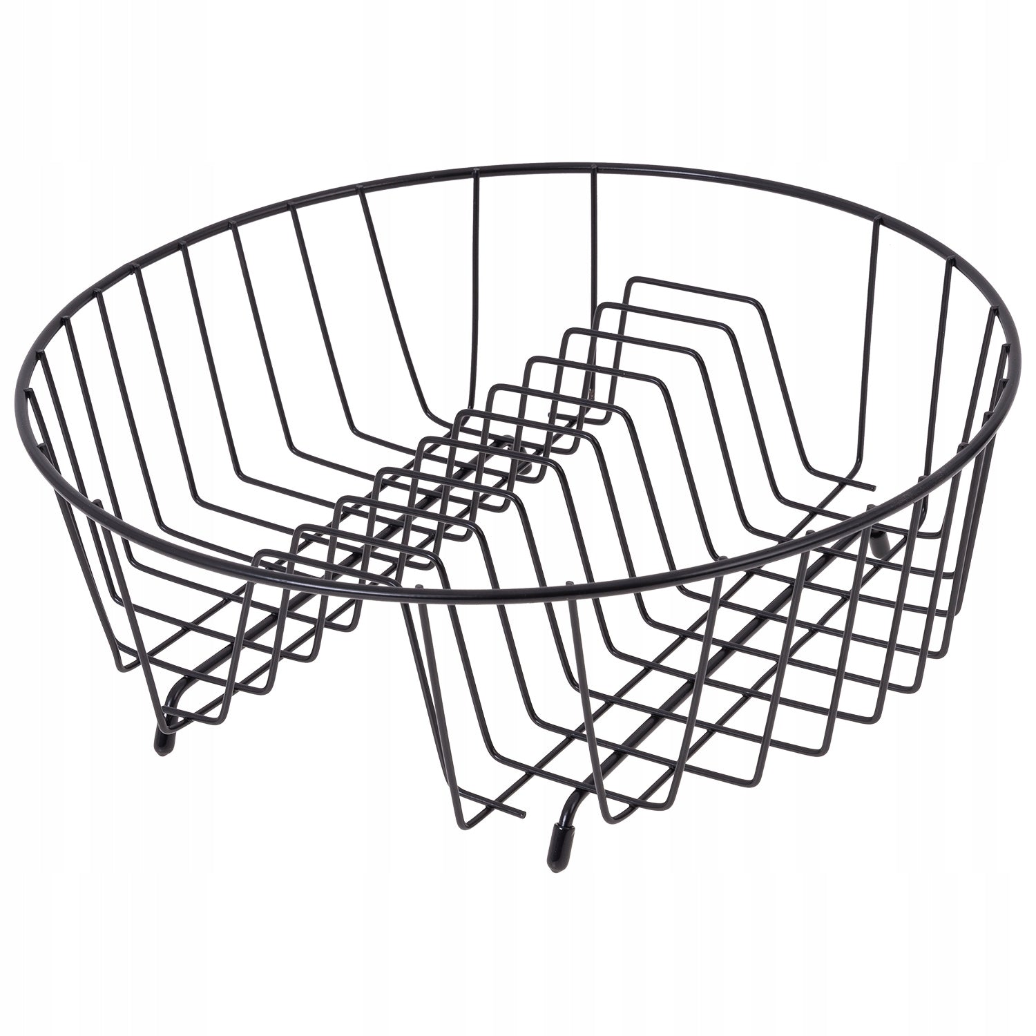 DISH DRYER BLACK ROUND 1G