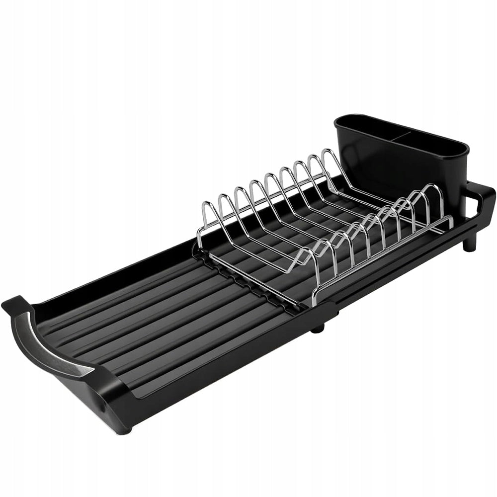 DISH DRYER DRAINER ADJUSTABLE BLACK CUTLERY MAT Brand no brand