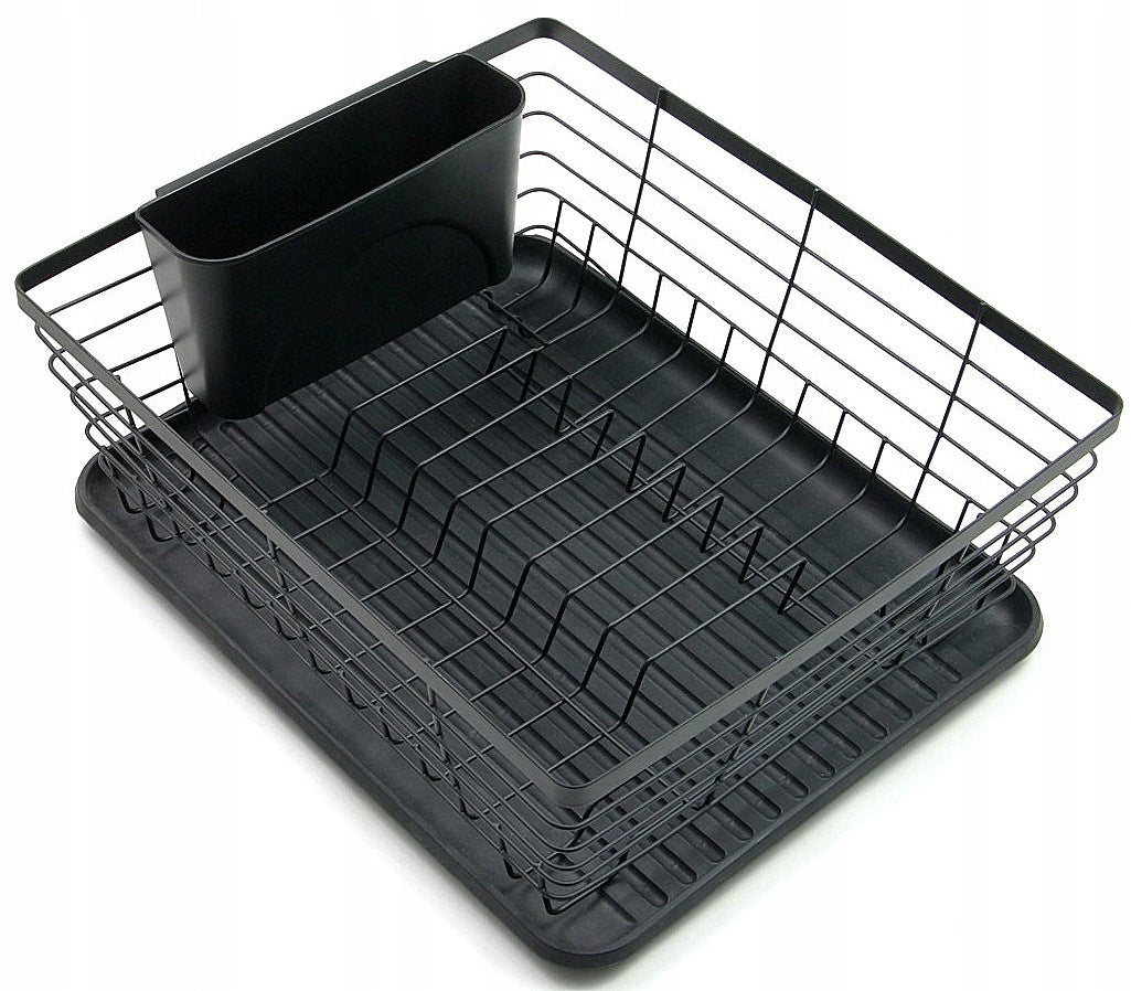 DISH DRYER PLATES DRAINER CUTLERY 1355 Color black