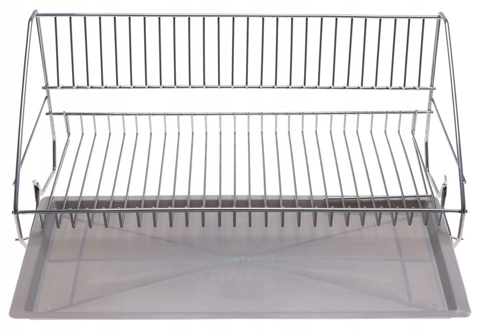 DISH DRYER Standing Cutter Hanging 50cm Poland Silver S1S Brand no brand