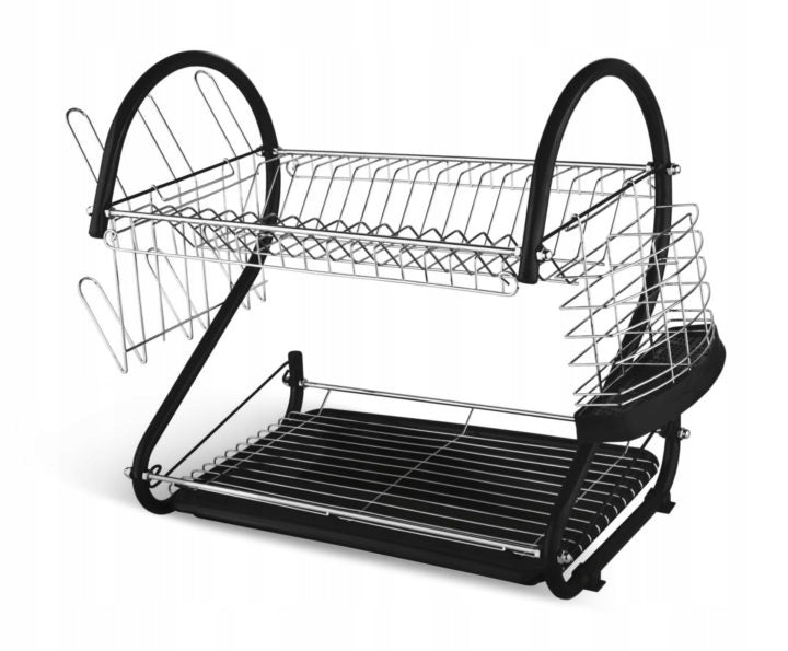 DISH DRYER drainer TWO-LEVEL with TRAY EAN (GTIN) 5903858440743