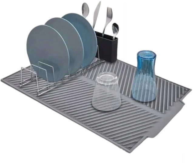DISH DRYING MAT DRAINER PAD HEAT RESISTANT STAND 41x33