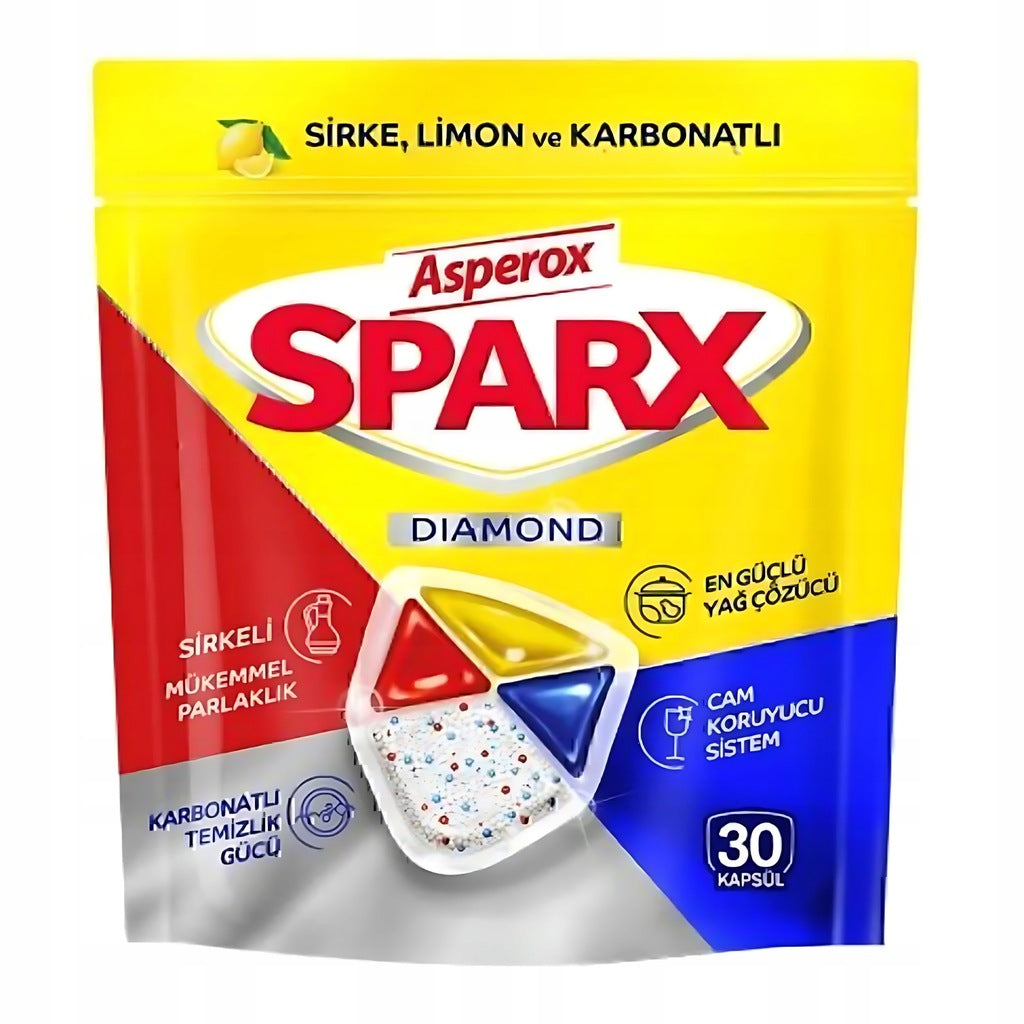 DISHWASHER CAPSULES Asperox Sparx 3in1 Diamond 30pcs.