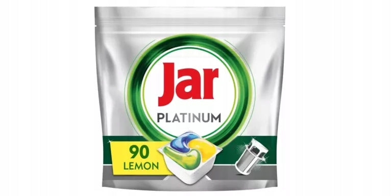 DISHWASHER CAPSULES JAR PLATINUM LEMON 90 PCS.
