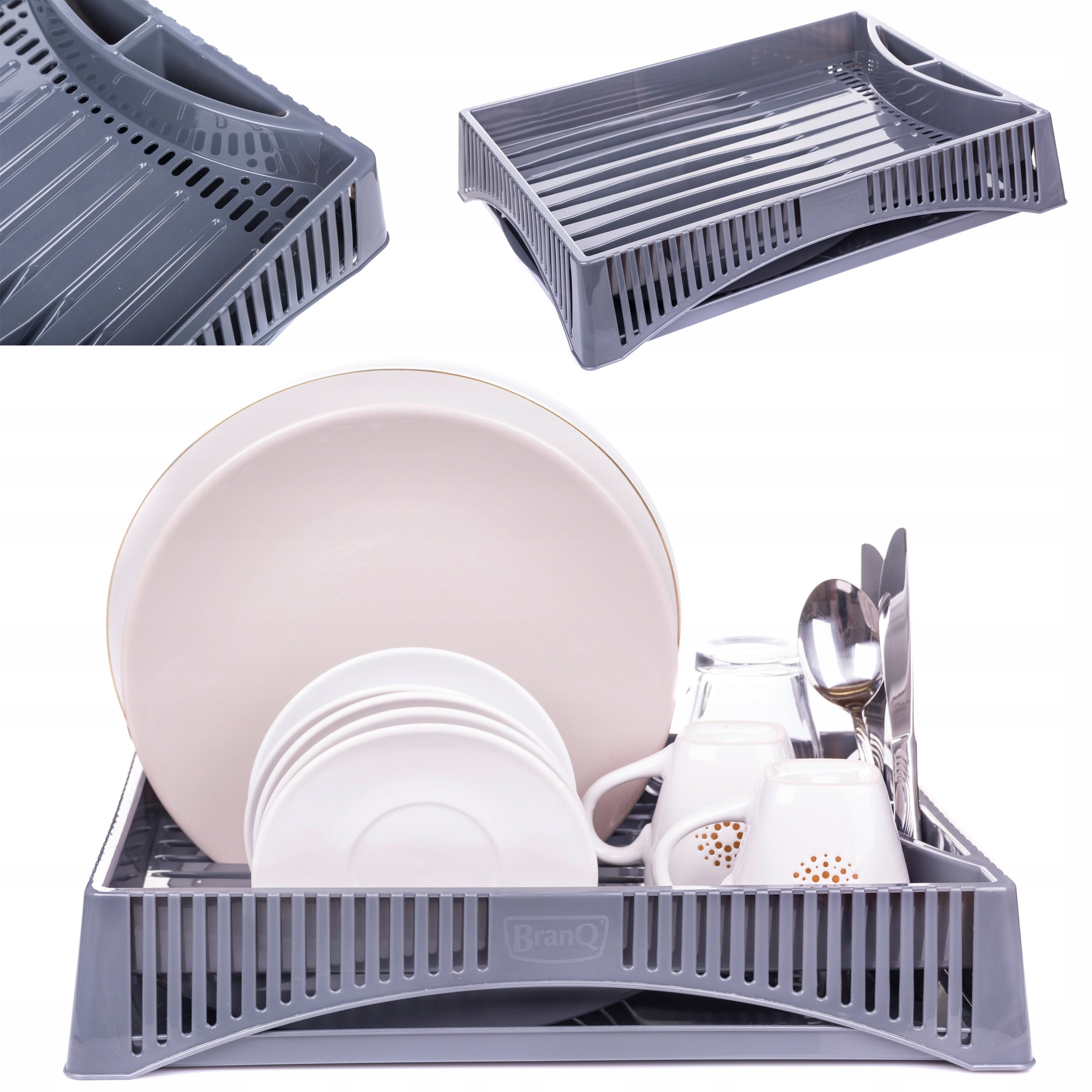 DISHWASHER DISH DRYER FOR CUTLERY LARGE WITH TRAY BRANQ 30x40 Brand BranQ