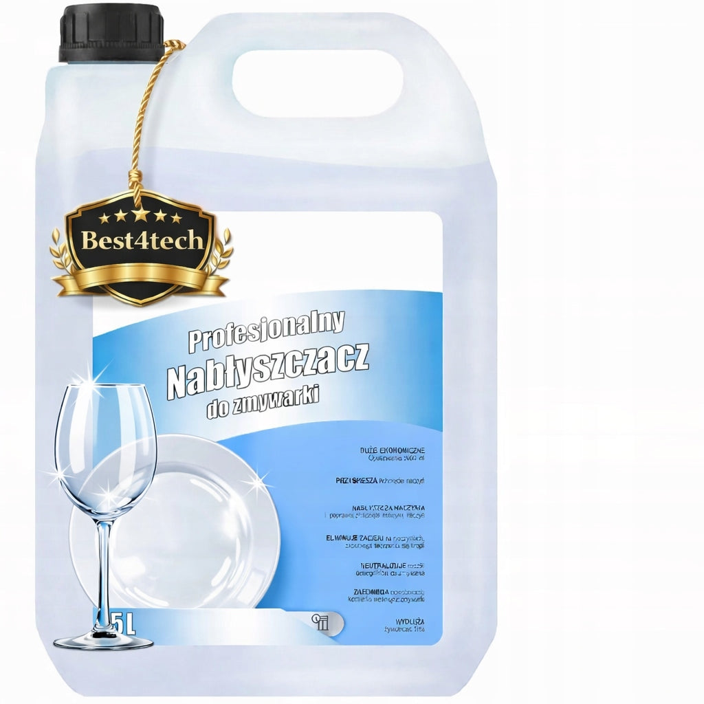 DISHWASHER LIQUID RINSE AID 5L EFFECTIVE QUALITY EFFICIENT