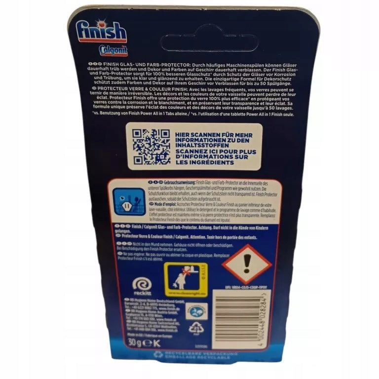 DISHWASHER RINSE AID FINISH 0,03 L ORIGINAL WITH TARNISH PROTECTION Capacity 0.03 l