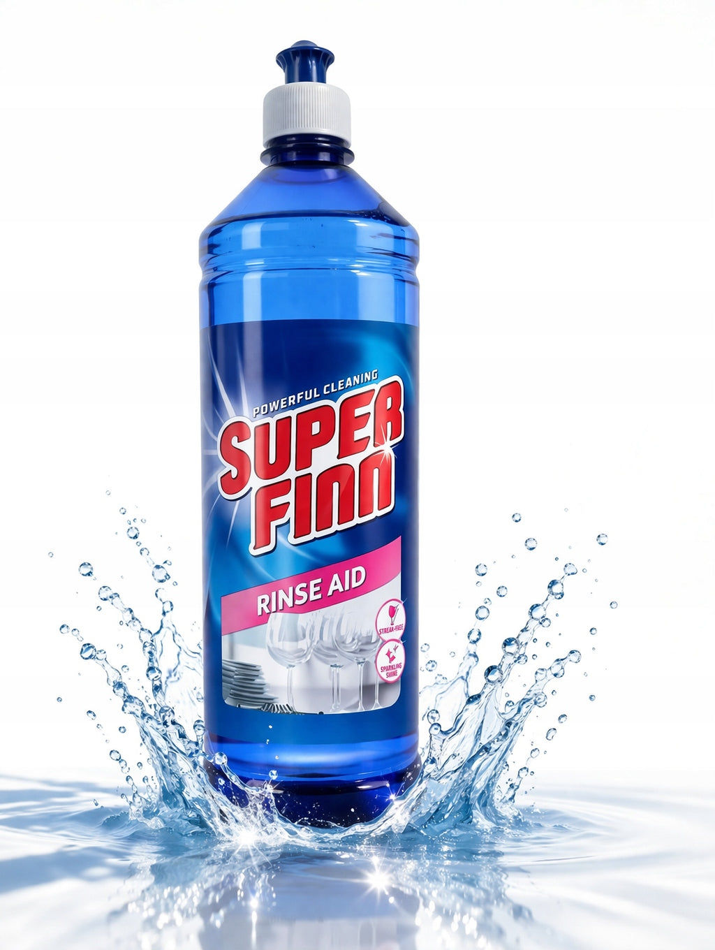 DISHWASHER RINSE AID SUPER FINN 1L Packaging status original