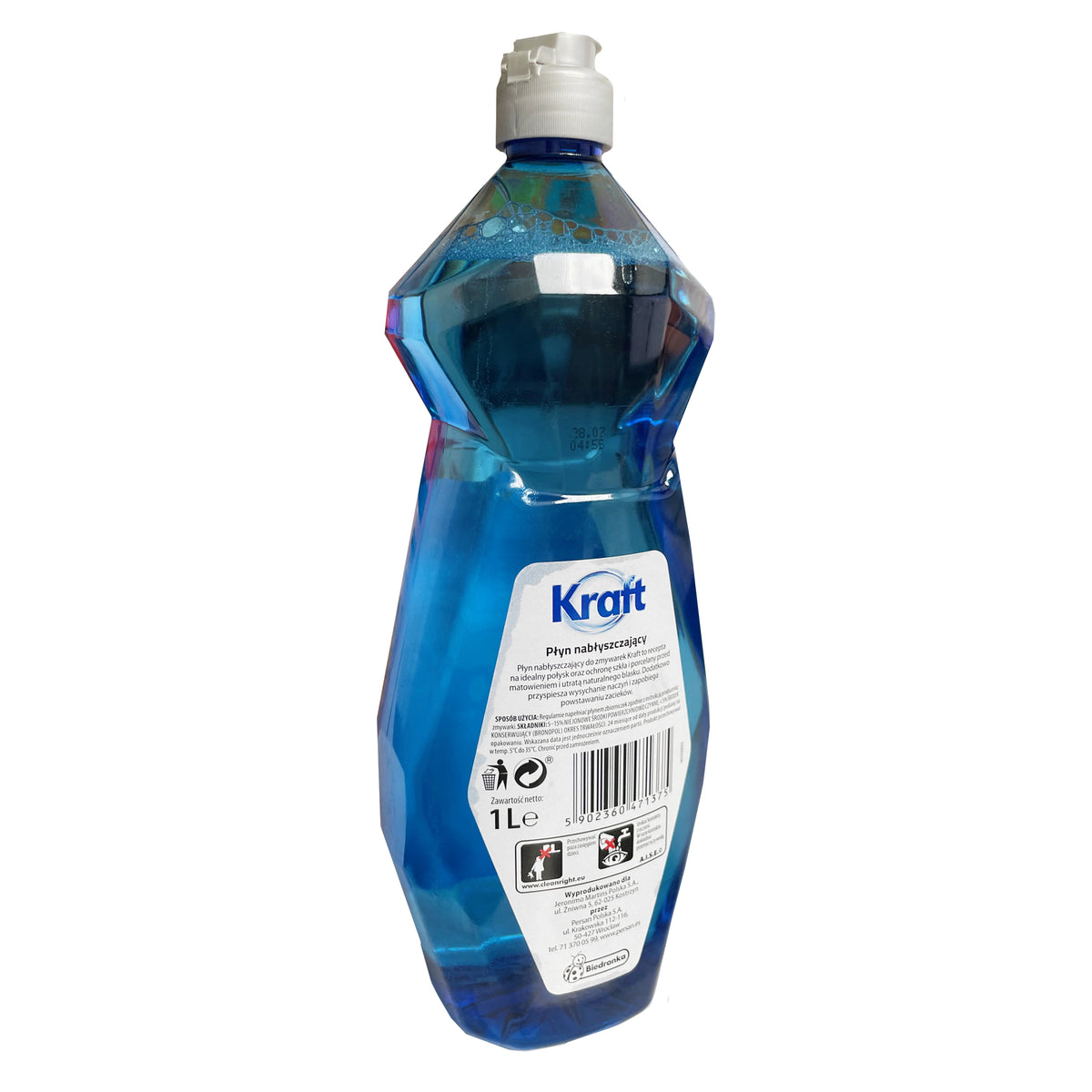DISHWASHER RINSE LIQUID KRAFT 2L GLASS PROTECTION QUICK DRYING Brand Kraft