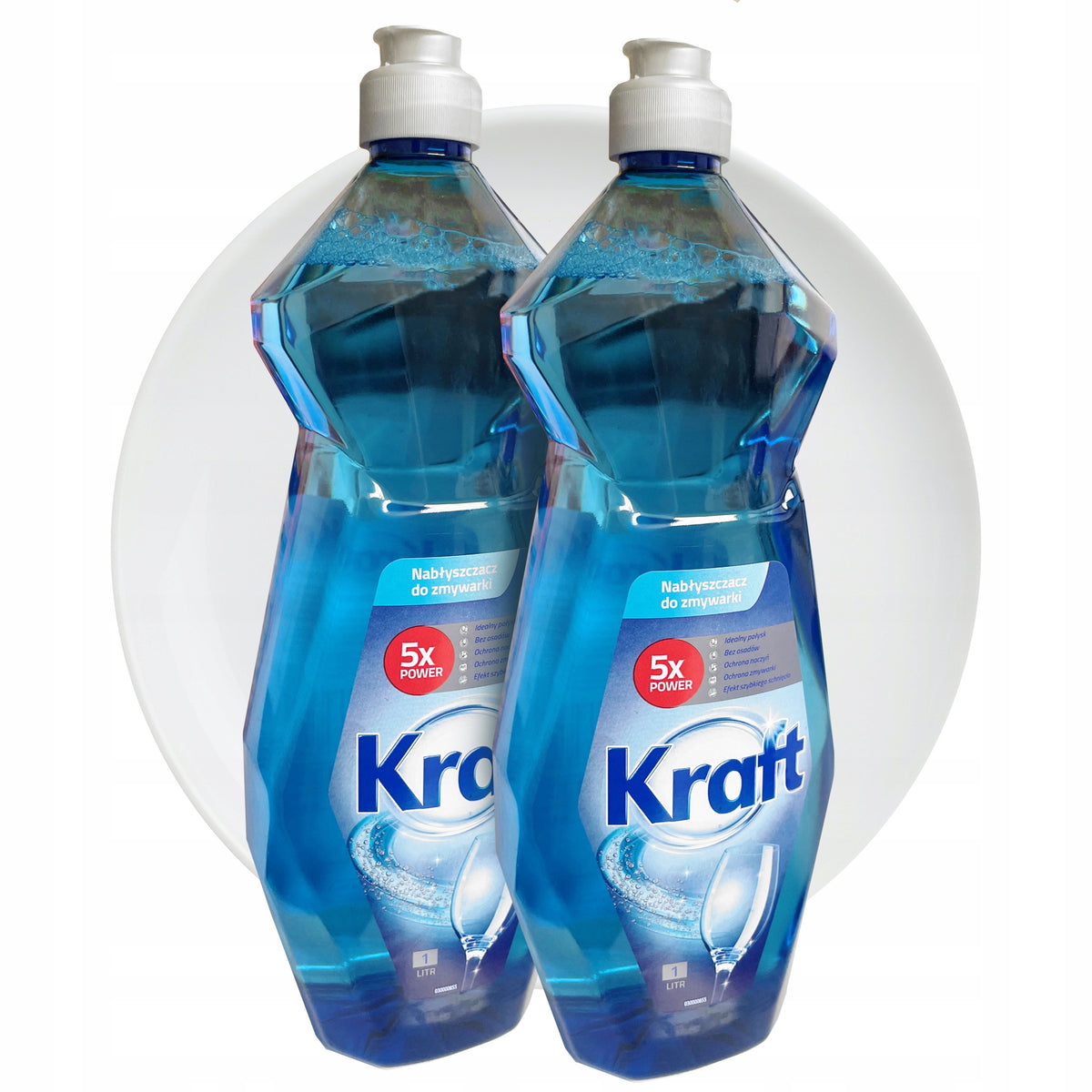 DISHWASHER RINSE LIQUID KRAFT 2L GLASS PROTECTION QUICK DRYING