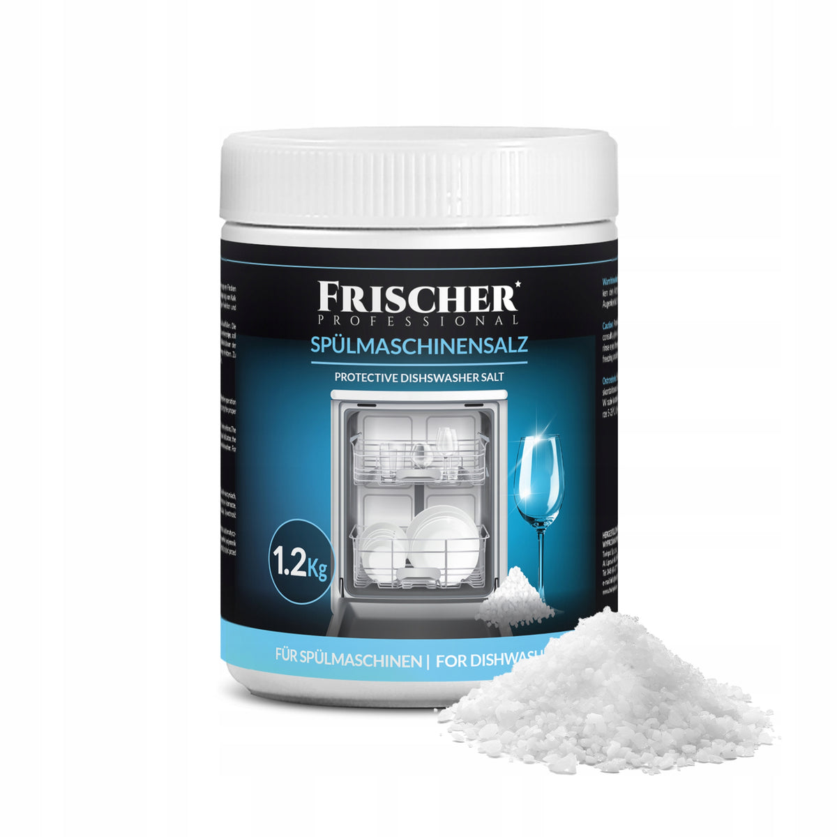 DISHWASHER SALT WATER SOFTENING PROTECTION FOR DISHWASHERS 1,2KG