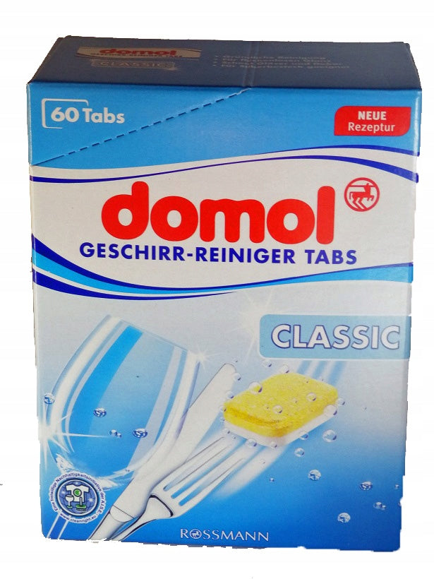 DISHWASHER TABLETS FROM GERMANY DOMOL 60 pieces