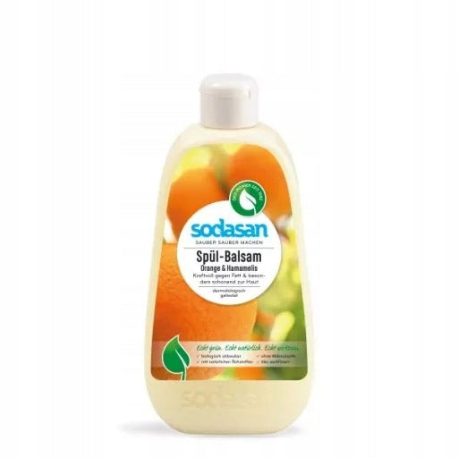 DISHWASHING BALM ORANGE BIO 500ML- SODASAN
