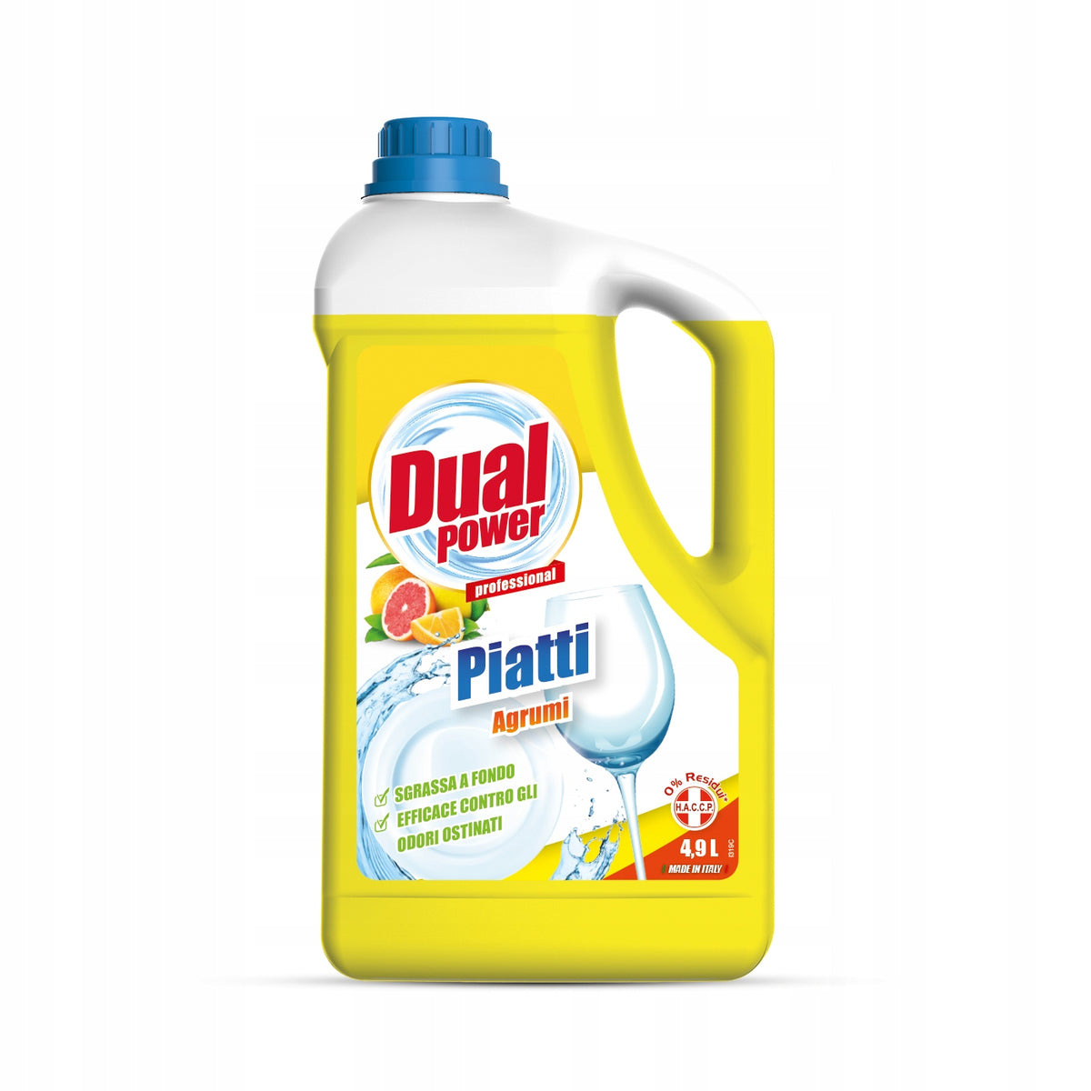 DISHWASHING LIQUID 4900 ML DUAL POWER