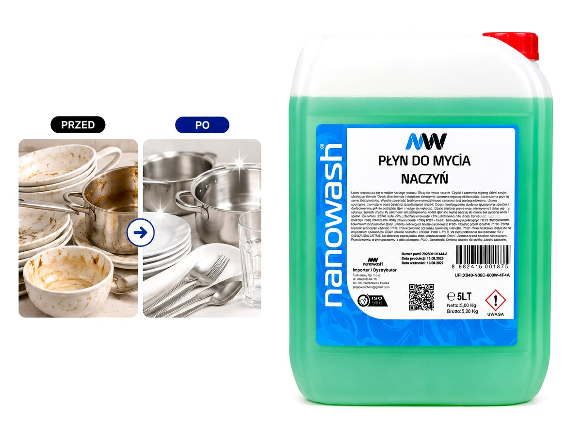 DISHWASHING LIQUID 5 LT NANOWASH