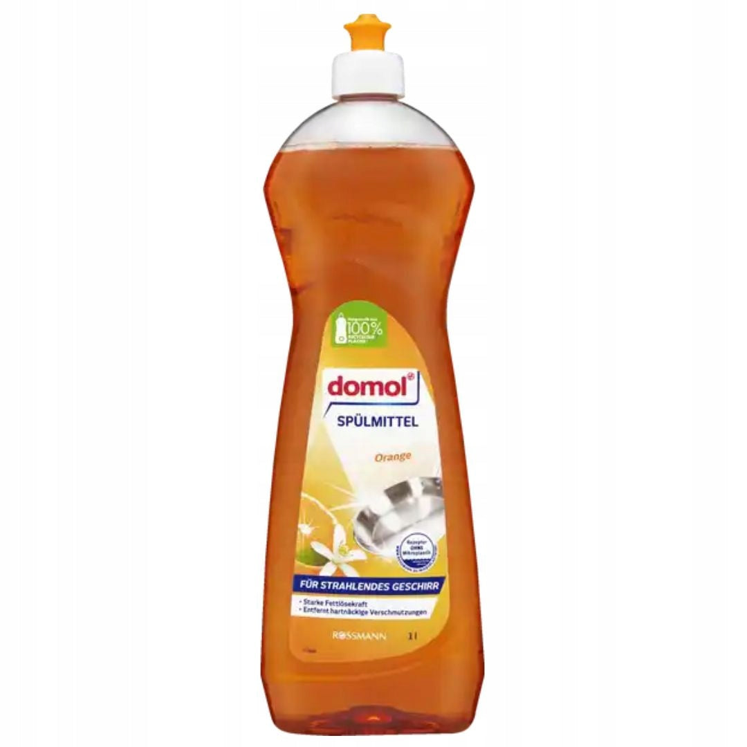 DISHWASHING LIQUID DOMOL ORANGE 1L. FROM GERMANY