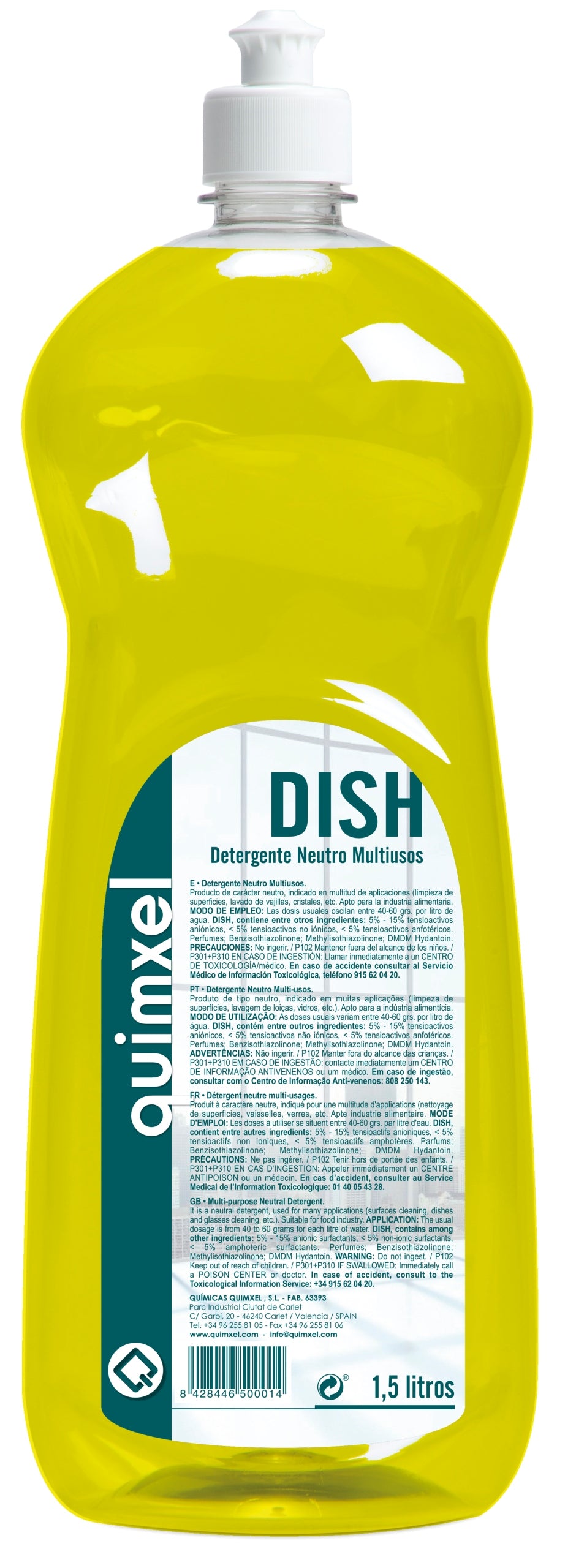DISHWASHING LIQUID, EFFICIENT - DISH