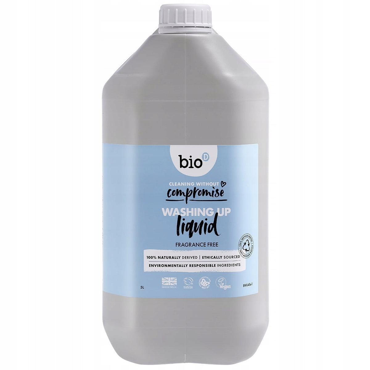 DISHWASHING LIQUID FOR SENSITIVE SKIN 5l BIO-D