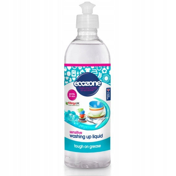 DISHWASHING LIQUID FOR SENSITIVE SKIN, ECOZONE