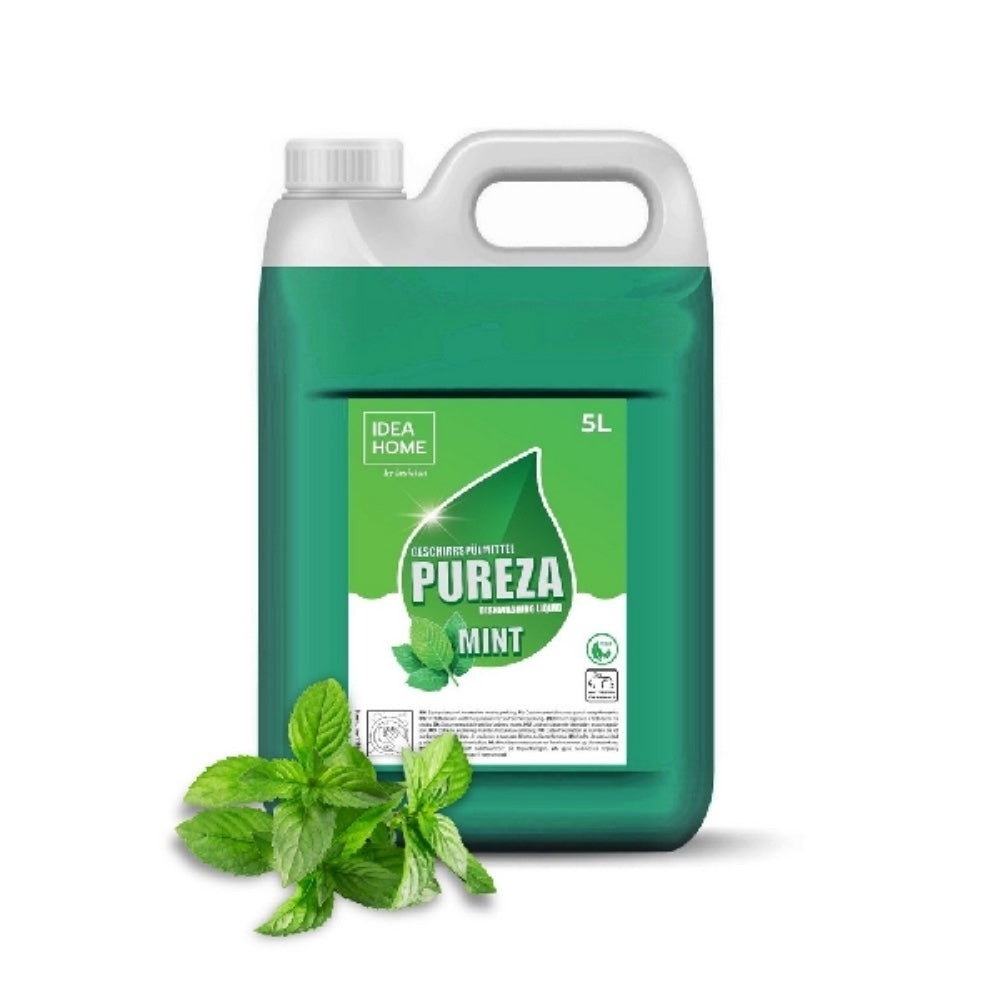 DISHWASHING LIQUID IH PUREZA MINT 5L LEVIATAN