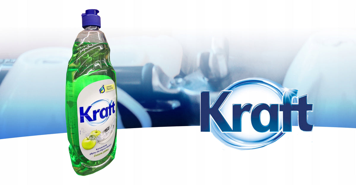 DISHWASHING LIQUID KRAFT GREEN APPLE FOAM Brand Kraft