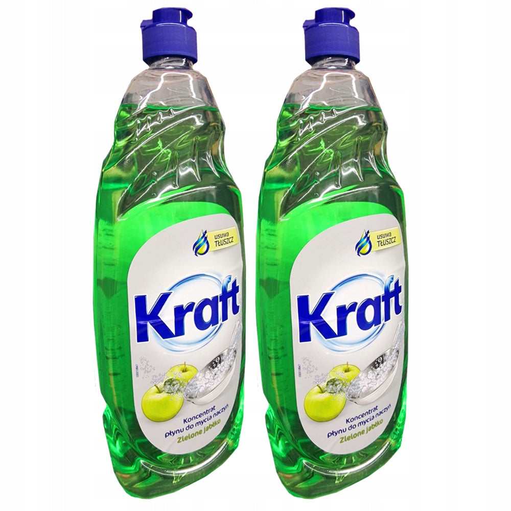 DISHWASHING LIQUID KRAFT GREEN APPLE FOAM