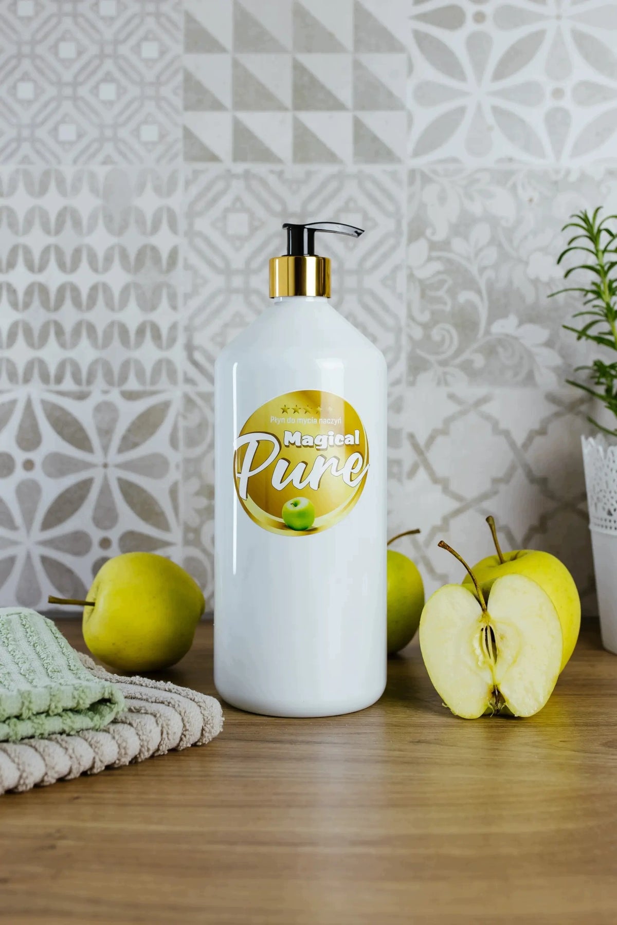 DISHWASHING LIQUID MAGICAL PURE APPLE vegan 100%
