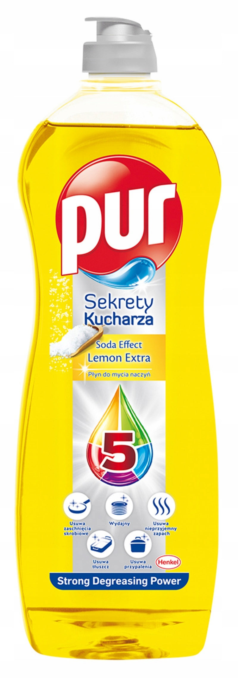 DISHWASHING LIQUID PUR LEMON 450ML Brand Pur