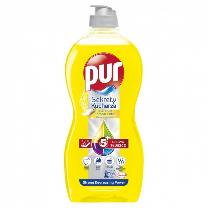 DISHWASHING LIQUID PUR LEMON 450ML Manufacturer code HG-005763